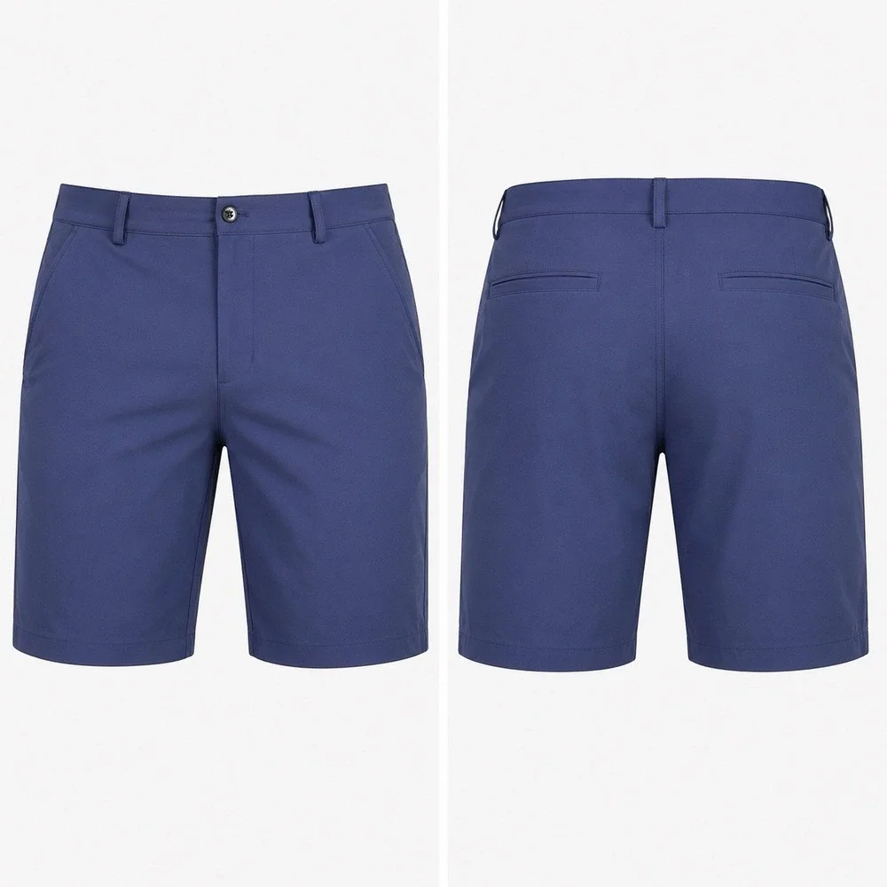 Dunning Golf Shorts Mens 36 NAVY Casual Performance Stretch Outdoors